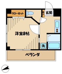 グレーンズフラットの物件間取画像